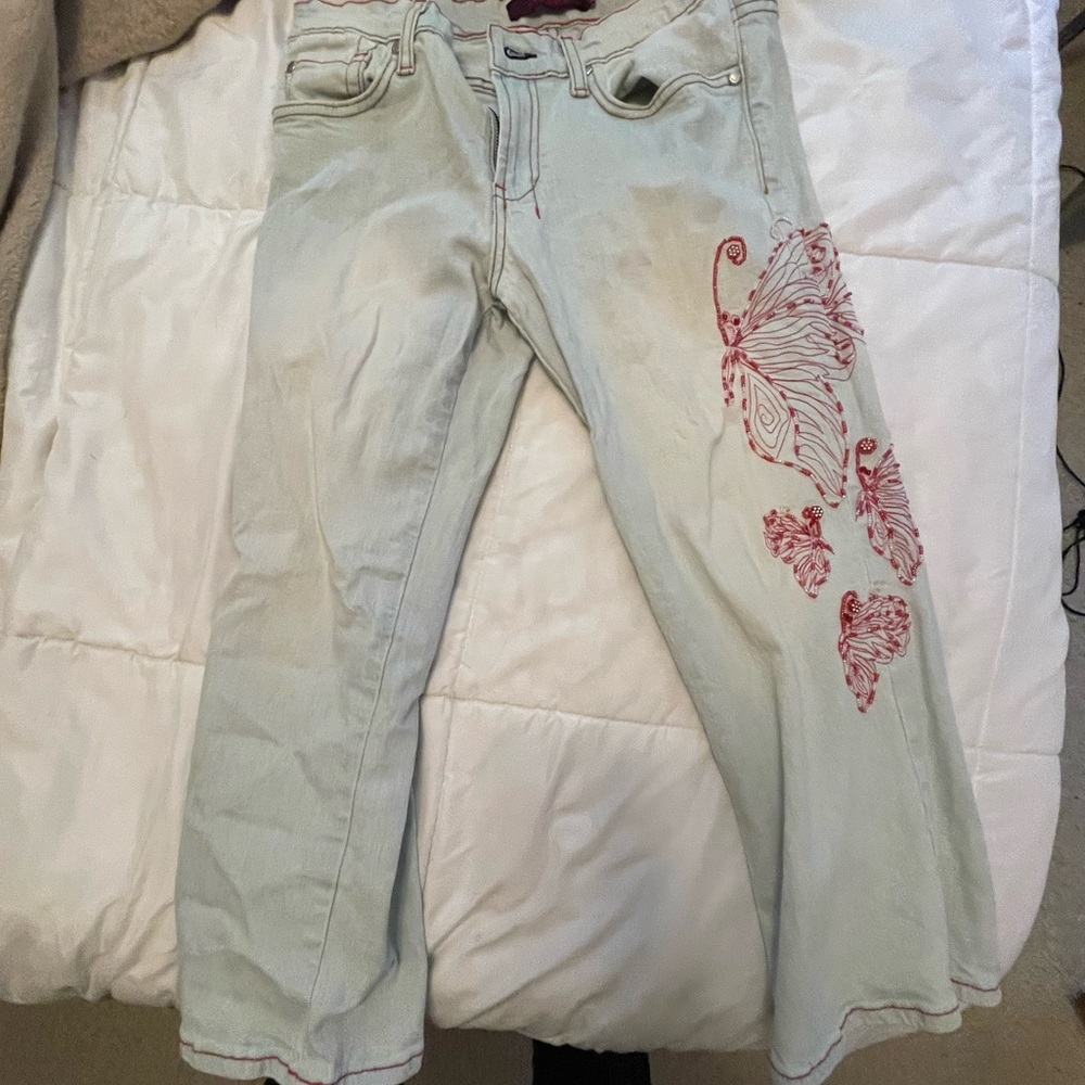 Y2K capri jeans
